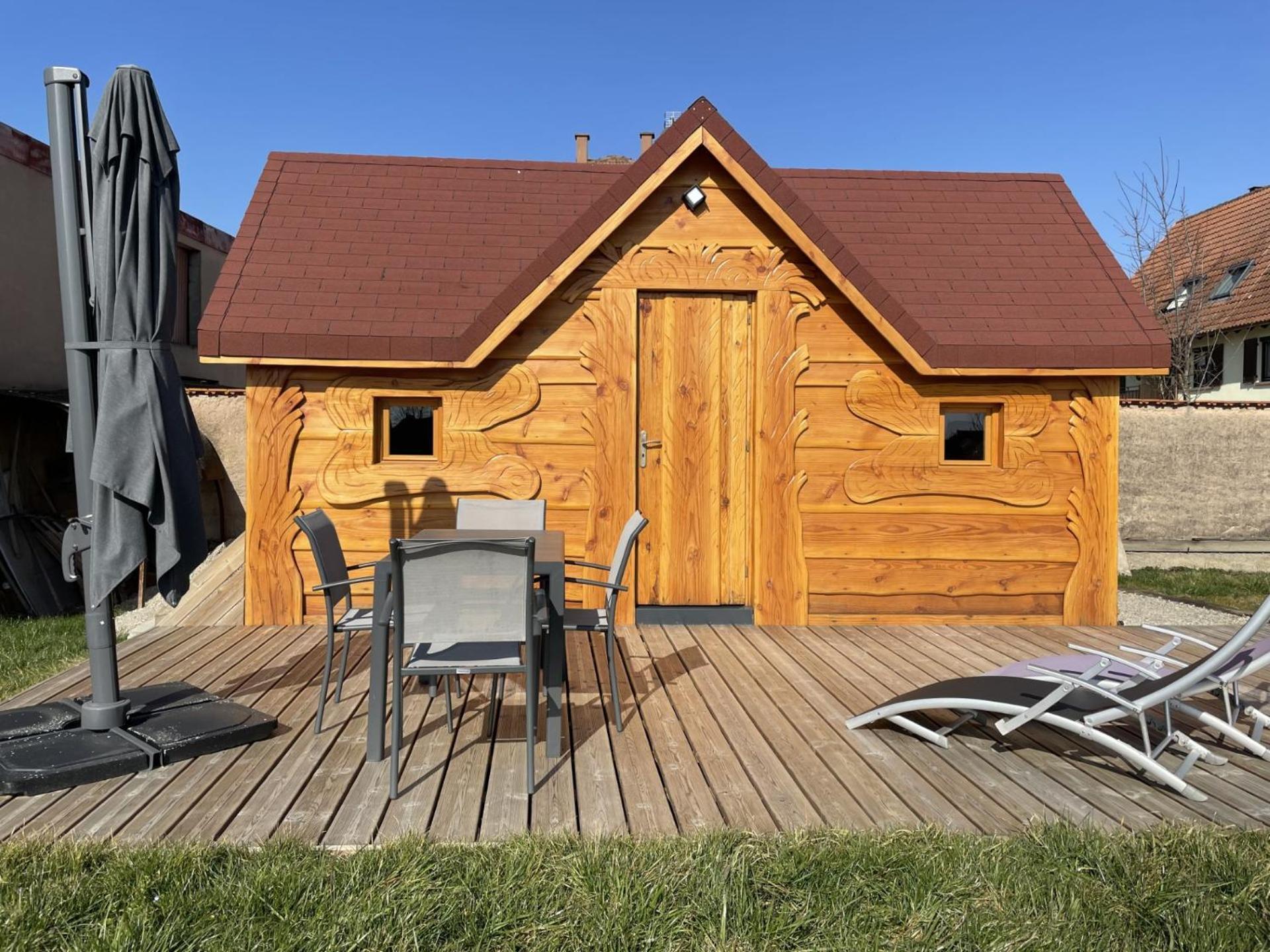 Domaine Rosfelder - Locations De Gite Et Cabane Insolite Gertwiller Ngoại thất bức ảnh